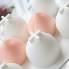 Load image into Gallery viewer, 3D Peach Shape Candle Silicone Mold Resin Soap Plaster Fruit Mould Handmade Desk Decoration Ornament Craft Mold Eposy Tools Accessories
