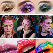 Load image into Gallery viewer, 24Colors 10g Luminous Sequins Epoxy Resin Fillers DIY Decoration Fillling Crafts Nails Art Decoative Glitter Paillette
