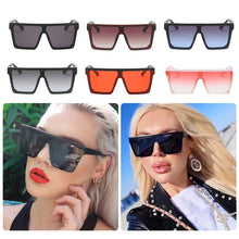 Load image into Gallery viewer, Outdoor UV Protection Sunshade One-piece Gradient Glasses Vintage Fashion Square Sunglasses Male Female
