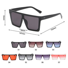 Load image into Gallery viewer, Outdoor UV Protection Sunshade One-piece Gradient Glasses Vintage Fashion Square Sunglasses Male Female
