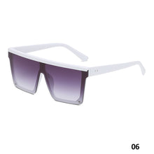 Load image into Gallery viewer, Outdoor UV Protection Sunshade One-piece Gradient Glasses Vintage Fashion Square Sunglasses Male Female
