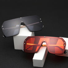 Load image into Gallery viewer, Newly Outdoor Sunglasses Large Frame Square UV400 Male Female Sun Glasses Fashion One-piece Eyewear
