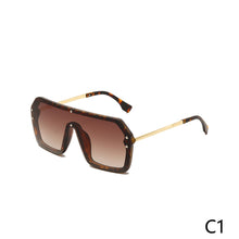 Load image into Gallery viewer, Newly Outdoor Sunglasses Large Frame Square UV400 Male Female Sun Glasses Fashion One-piece Eyewear
