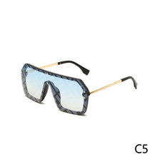 Load image into Gallery viewer, Newly Outdoor Sunglasses Large Frame Square UV400 Male Female Sun Glasses Fashion One-piece Eyewear

