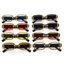 Load image into Gallery viewer, Trend Retro Women Sunglasses Ultraviolet-proof Clear Vision Cool Multicolor Rectangle Travel Outdoor Glasses
