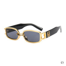 Load image into Gallery viewer, Trend Retro Women Sunglasses Ultraviolet-proof Clear Vision Cool Multicolor Rectangle Travel Outdoor Glasses
