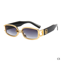 Load image into Gallery viewer, Trend Retro Women Sunglasses Ultraviolet-proof Clear Vision Cool Multicolor Rectangle Travel Outdoor Glasses
