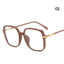Load image into Gallery viewer, Fashion Frosted Multicolor Glasses Anti Blue Light Blocking Lens Square Frame Eye Protection Eyeglasses Women Men
