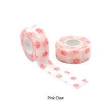 Load image into Gallery viewer, 1 Roll 4M Self-adhesive Tape Disposable Multicolor Elastic Bandage for Wrap Elbow Tattoo Handle Grip Protect Finger
