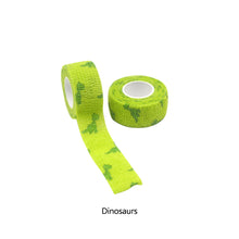 Load image into Gallery viewer, 1 Roll 4M Self-adhesive Tape Disposable Multicolor Elastic Bandage for Wrap Elbow Tattoo Handle Grip Protect Finger
