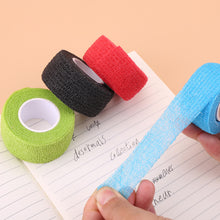 Load image into Gallery viewer, Self Adhesive Elastic Bandage 4M Sports Fitness Breathable Wrap Elbow Finger Knee Ankle Cute Colorful Stationery Tape
