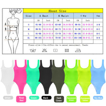 Load image into Gallery viewer, Women Summer One Piece Swimsuit Bikini Backless Sexy Swimwear Beach Swimming Female Thong Bather Bathing Suit

