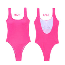 Load image into Gallery viewer, Women Summer One Piece Swimsuit Bikini Backless Sexy Swimwear Beach Swimming Female Thong Bather Bathing Suit
