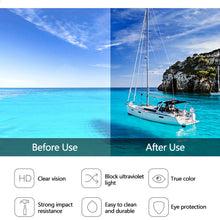 Load image into Gallery viewer, Full-frame Outdoor Safety Labor Goggles Transparent UV400 HD Enhanced Protective Unisex Polarized Glasses
