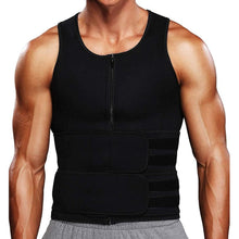Load image into Gallery viewer, Adjustable Neoprene Trainingvest Posture Corrector Men Women Back Support Double Waistband Sports Body Shaping Suit
