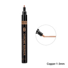 Load image into Gallery viewer, DIY Chrome Plate Reflective Specular Paint Pen High-gloss Silver Liquid Signature Electroplating Marker Pen

