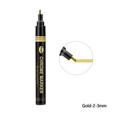 Load image into Gallery viewer, DIY Chrome Plate Reflective Specular Paint Pen High-gloss Silver Liquid Signature Electroplating Marker Pen
