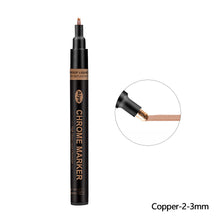 Load image into Gallery viewer, DIY Chrome Plate Reflective Specular Paint Pen High-gloss Silver Liquid Signature Electroplating Marker Pen
