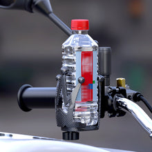 Load image into Gallery viewer, Portable Motorcycle Bottle Holder Riding Water Cup Holder Mount with Bracket Adjustable Bicycle Drink Holder Outdoor ABS
