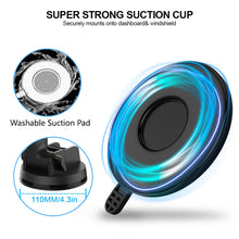 Load image into Gallery viewer, Universal Car Phone Mount Holder Suction Cup Adjustable Height Long Arm For Truck Dashboard Phone Bracket
