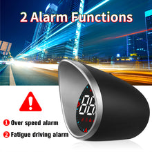 Load image into Gallery viewer, Car Head Up Display GPS HUD Digital Gauges KM/h MPH Overspeed Alarm Speedometer Smart Gadgets Auto Electronics Accessories

