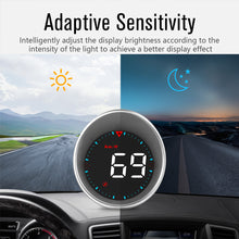 Load image into Gallery viewer, Car Head Up Display GPS HUD Digital Gauges KM/h MPH Overspeed Alarm Speedometer Smart Gadgets Auto Electronics Accessories
