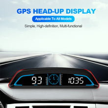 Load image into Gallery viewer, Car Speedometer GPS HUD Heads Up Display Smart Digital Alarm Reminder Meter Electronics Accessories
