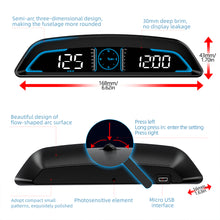 Load image into Gallery viewer, Car Speedometer GPS HUD Heads Up Display Smart Digital Alarm Reminder Meter Electronics Accessories
