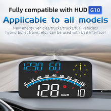 Load image into Gallery viewer, Car GPS HUD Head Up Display Speed Windshield Projector Auto Electronics Shift Reminder Water Temp KM/H MPH
