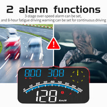 Load image into Gallery viewer, Car GPS HUD Head Up Display Speed Windshield Projector Auto Electronics Shift Reminder Water Temp KM/H MPH
