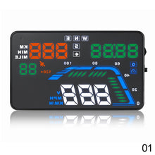 Load image into Gallery viewer, Car GPS Auto HUD Speedometers Overspeed Head Up Display Accessories Display Windshield Projector Cigarette Lighter Connect
