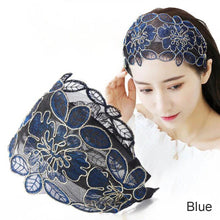 Load image into Gallery viewer, Women Wide-brimmed Lace Hair Hoop Non-slip Headband All-match Temperament Simple Headband Hair Accessories
