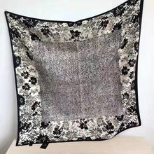 Load image into Gallery viewer, 90*90cm Women Square Scarf Summer Sunscreen Silk Scarf Vintage Fashion Thin Square Silk Scarf
