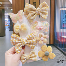 Load image into Gallery viewer, 8pcs/set Children Hair Accessories Bow Hairpin Colorful Sweet Hair Clips Fashion Cute Hair Accessories
