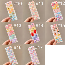 Load image into Gallery viewer, 10pcs/set Children Cartoon Hair Rope Creative Simple Hair Rope Colorful Sweet Hair Rope Fashion Hair Accessories
