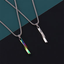 Load image into Gallery viewer, Twisted Twist Stick Pendant Necklace Personality Hip-hop Multicolored Spiral Necklace Fashion Simple Accessories Jewelry
