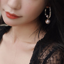 Load image into Gallery viewer, Temperament High-end Pearl Stud Earrings Zircon Earrings Fashion Simple Accessories Jewelry for Women
