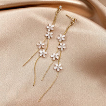 Load image into Gallery viewer, Butterfly Asymmetric Stud Earrings Flower Fringe Earrings Creative Simple Accessories Jewelry for Women
