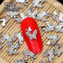 Load image into Gallery viewer, 10pcs Manicure Three-dimensional Bow Alloy Metal Bow Jewelry Nail Art Decoration Manicure Accessories
