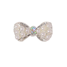 Load image into Gallery viewer, Bow Nail Art Jewelry Pearl Diamond Jewelry Rhinestone Shiny Nail Ornament Nail Art Decoration Manicure Accessories
