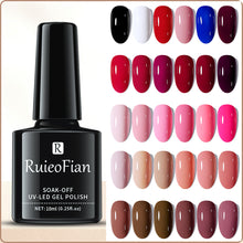 Load image into Gallery viewer, 10ml Solid Color Nail Polish Glue Cream Painted Glue Multicolor Popular Color Manicure Tools Nail Accessories
