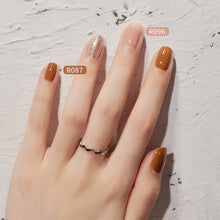 Load image into Gallery viewer, 10ml Solid Color Nail Polish Glue Solid Color Cream Painted Glue Popular Color Nail Art Tools Nail Accessories
