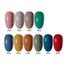 Load image into Gallery viewer, 10ml Solid Color Nail Polish Glue Solid Color Cream Painted Glue Popular Color Nail Art Tools Nail Accessories
