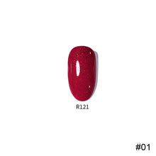 Load image into Gallery viewer, 10ml Solid Color Nail Polish Glue Solid Color Painted Glue Shiny Popular Color Manicure Tools Nail Accessories
