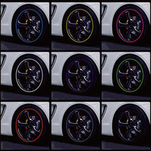 Load image into Gallery viewer, 8M Car Vehicle Wheel Rims Protectors Decor Strip Tire Guard Line Rubber Mounding Trim Tire Guard Line Car Styling Car Stickers
