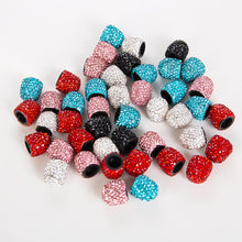 Load image into Gallery viewer, 4PCs Car Tire Valve Caps Diamond Styling Bling Dust-proof Wheel Valve Cover Vehicle Shining Car Charms Decor Auto Accessories
