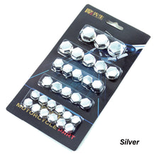 Load image into Gallery viewer, 30pcs/Set Motorcycle modification parts Accessories Head screw cover Nut Cap Cover Decorative Parts For Yamaha Kawasaki Honda

