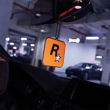 Load image into Gallery viewer, Car Fragrance R Star Car Long-lasting Aromatherapy Fragrance Piece Net Trend Yellow Pendant Decoration Car Deodorization
