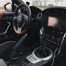 Load image into Gallery viewer, 5.7inch 14.6cm Gear Shift Knob Pointed End Cone Manual Transmission Aluminum Shifter Lever Knob Gear Bamboo Style
