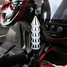 Load image into Gallery viewer, 5.7inch 14.6cm Gear Shift Knob Pointed End Cone Manual Transmission Aluminum Shifter Lever Knob Gear Bamboo Style
